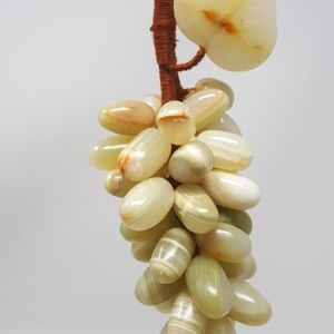 Elegant house decor glass grapes